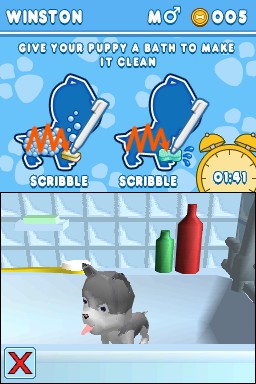 I Love Puppies screenshot 3 for Nintendo DS
